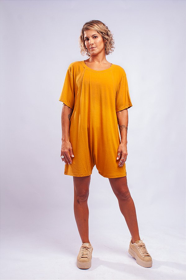 Macaquinho saruel Mostarda