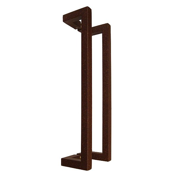 Puxador Inox Aço Corten PI870 100cm Par Papaiz