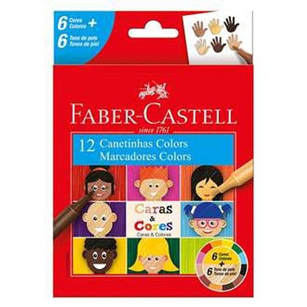 Canetinha Hindrografica Caras & Cores