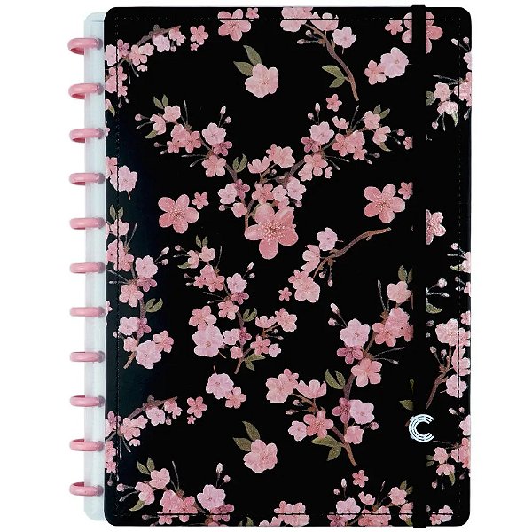 Caderno Inteligente A5 Gocase Rose Black