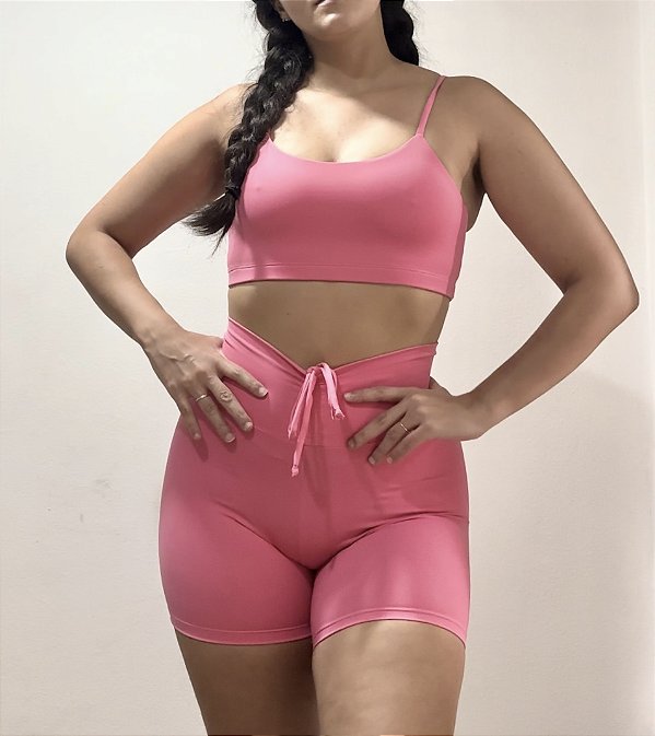 Conjunto Rosa Chiclete