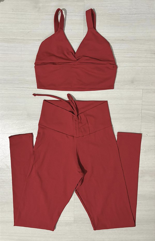 Conjunto Light Vermelho