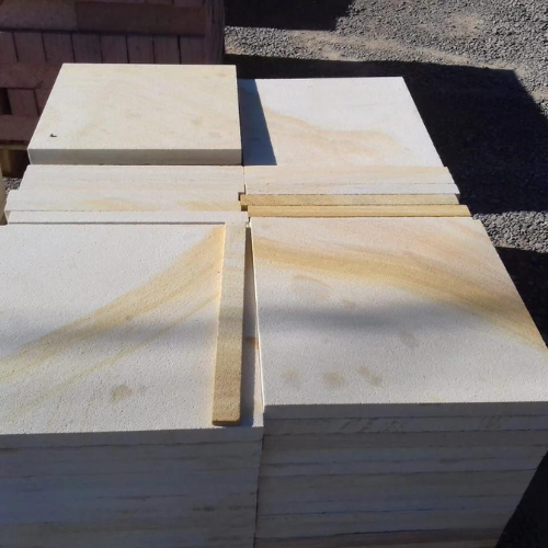 Piso de Arenito Mesclado 45X45cm M²
