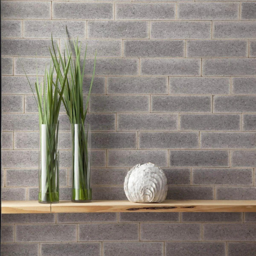 Brick Contemporâneo Silver 7x23cm M²