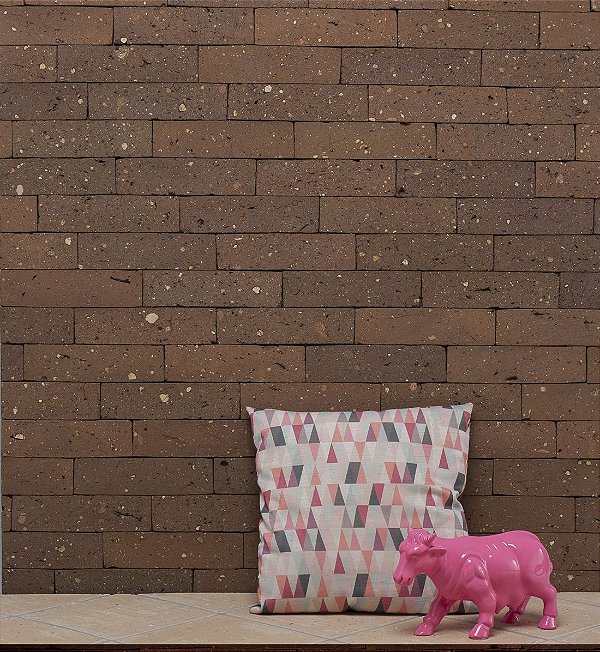 Brick Mattone Castagna 7x26cm m²