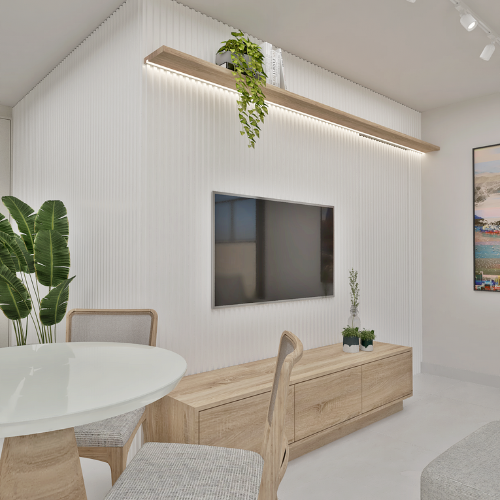 Ripado Laca Branco Interno 285x10cm (Caixa com 3,02m²)