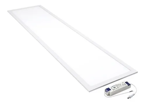 Painel Led de Embutir 120x30cm 48w Caixa Alta 4000k