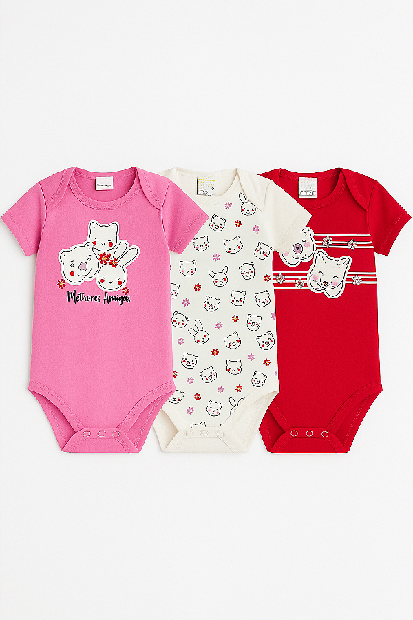 Kit de Body  Suedine Coelinha  Xinenem