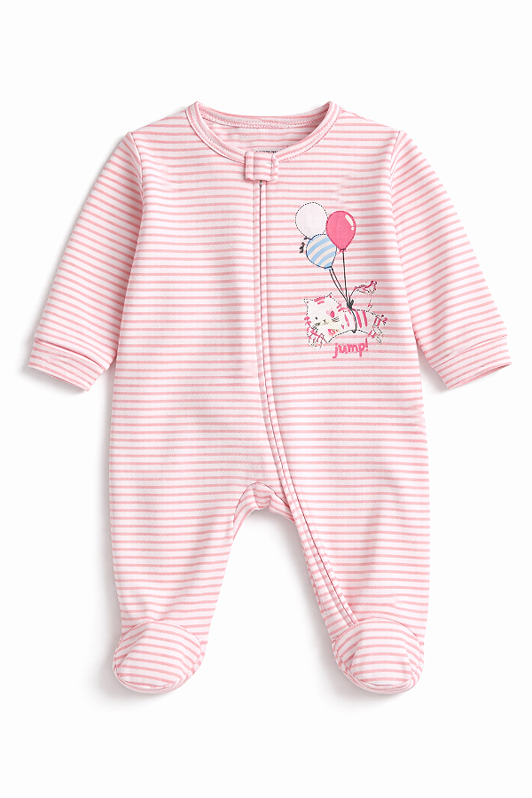 Macacão Suedine Gatinho com Balões Xinenem