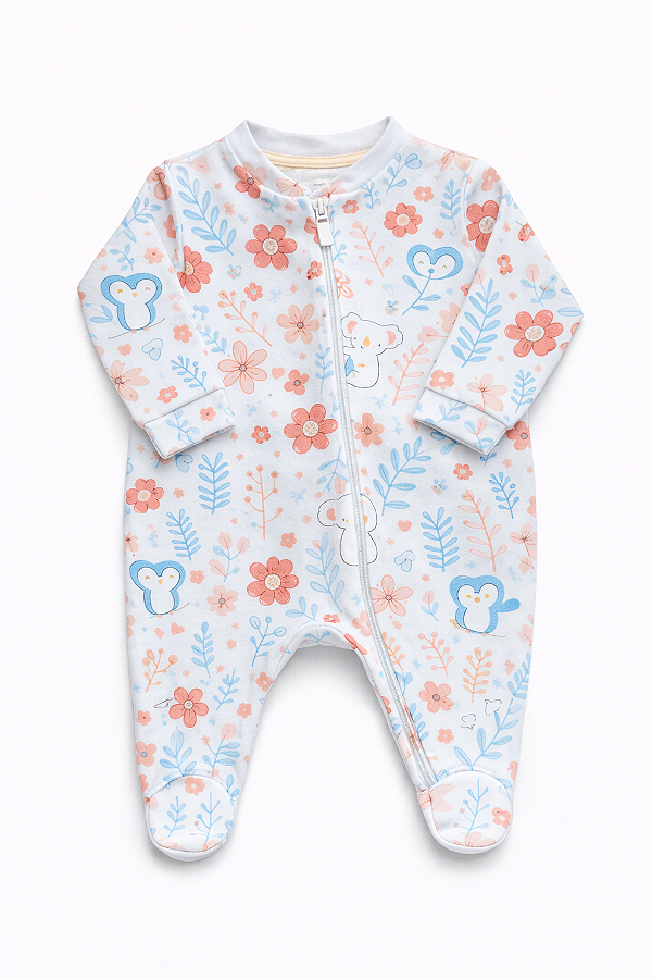 Macacão Suedine Pandinha na Floresta Xinenem