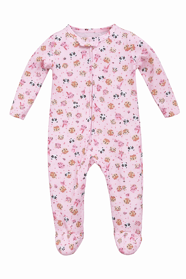 Macacão Panda e Urso Listrado Xinenem