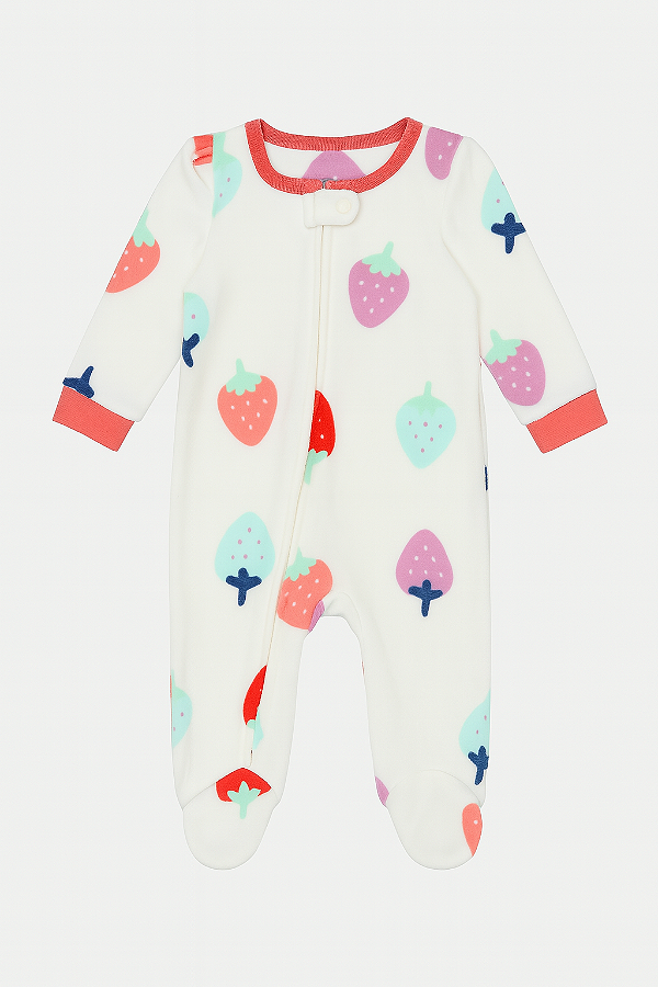 Macacão Soft Morangos Xinenem