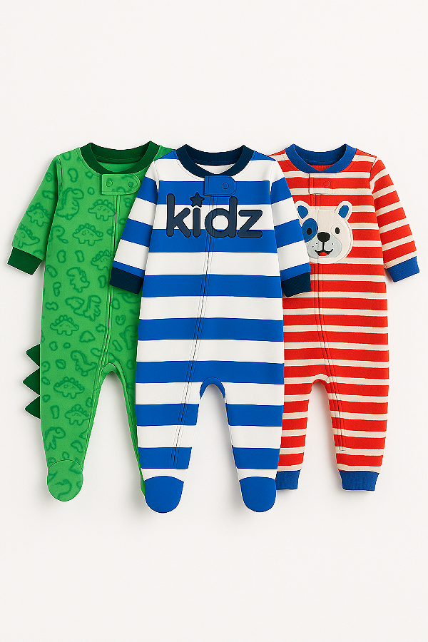 Kit 3 Pçeas Soft Premiun Menino