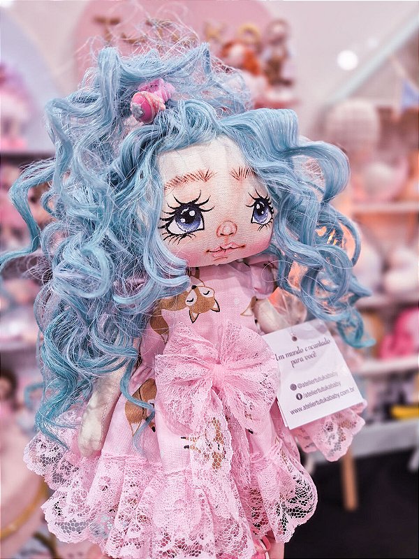 Mascotinha Baby Azul