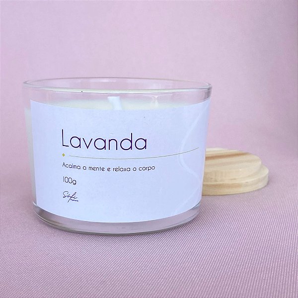 Vela Aromática Lavanda