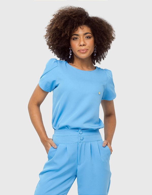 Scrub Feminino New Gisele Azul New