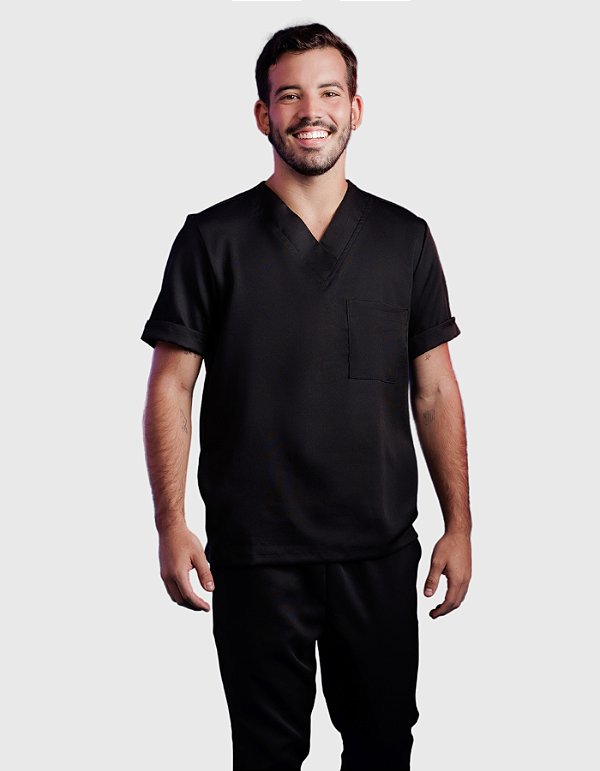 Scrub Masculino Arthur Preto