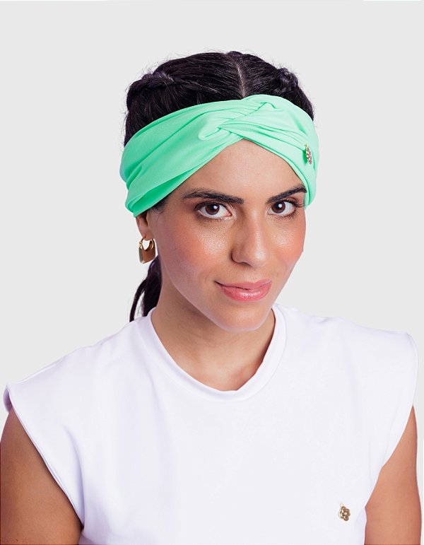Faixa 2 em 1 Feminina Verde Menta