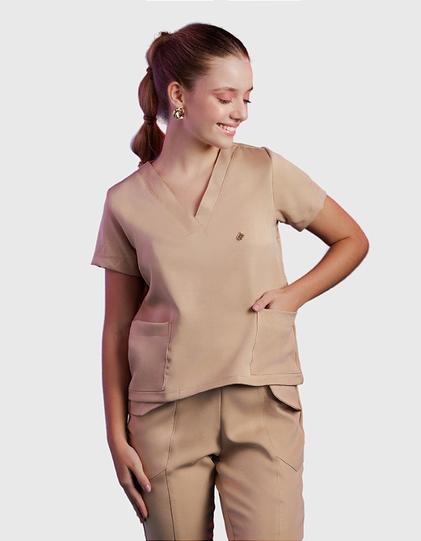 Scrub Feminino Sophia Avelã