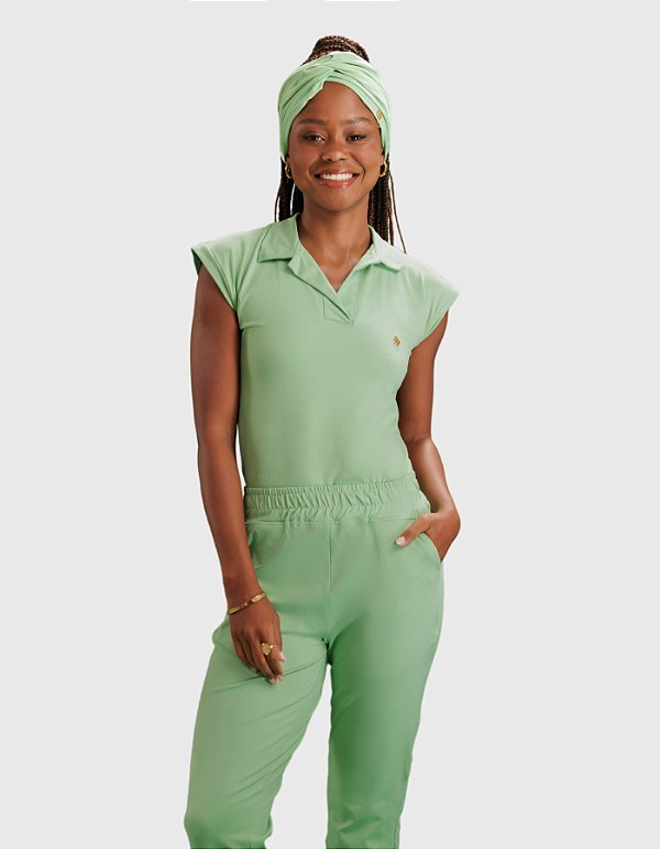 Scrub Feminino Ivy Verde Pistache