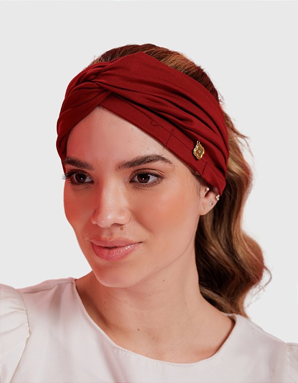 Faixa 2 em 1 Feminina Marsala