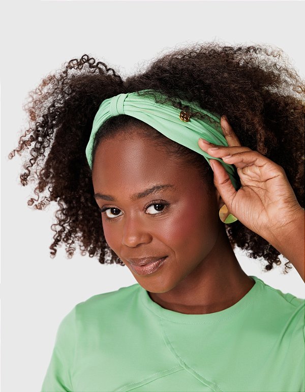 Faixa 2 em 1 Feminina Verde Pistache