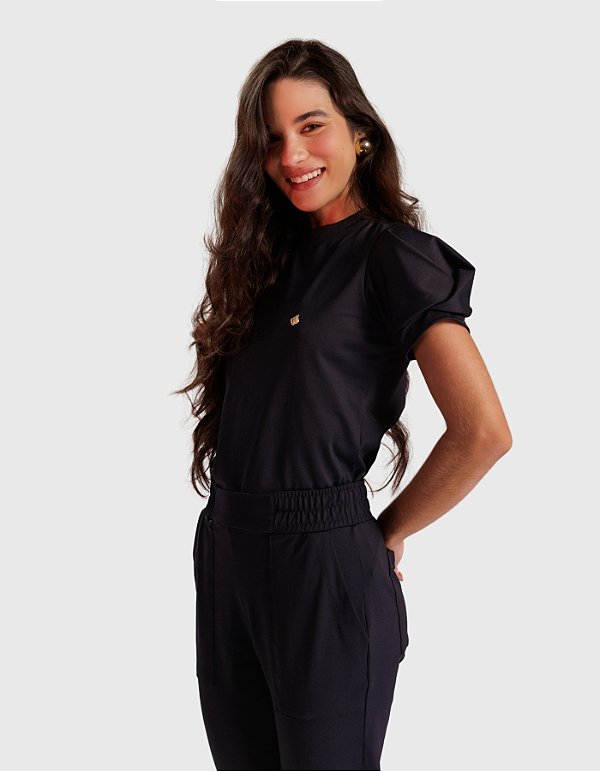 Scrub Feminino Melissa Preto