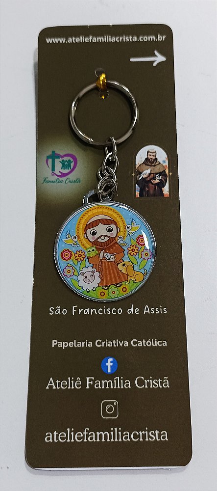 Chaveiro de São Francisco de Assis (baby)