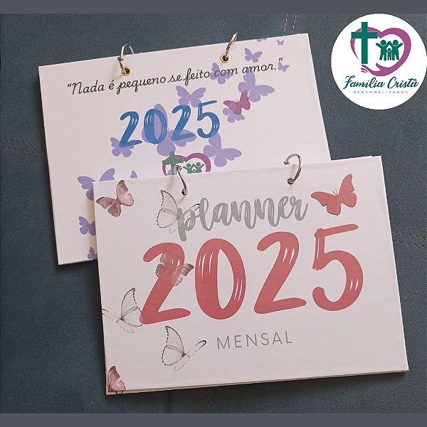 Planner 2025 capa dura