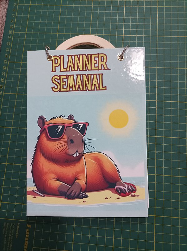 Planner Semanal Capivara