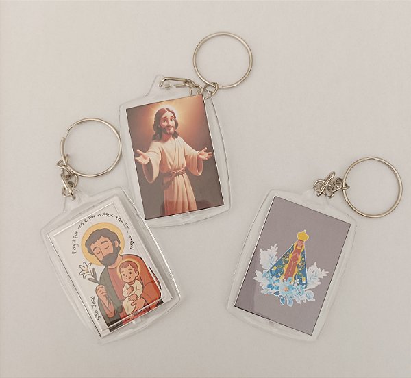 Chaveiro Acrílico 3x4 personalizado