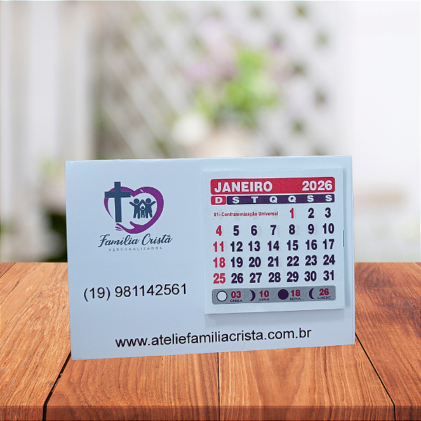 Calendário de Mesa