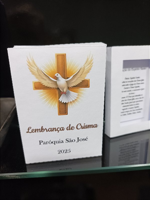 Lembrancinha de batismo, eucaristia ou crisma