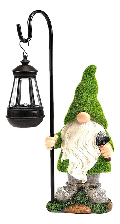 Estátuas Ao Ar Livre De Gnomos De Jardim Solar,
