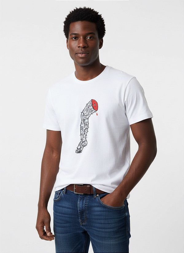 Camisa de Malha Perna Cabeluda