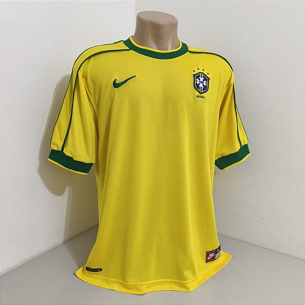 Brasil 1998 Uniforme Titular Tam GG