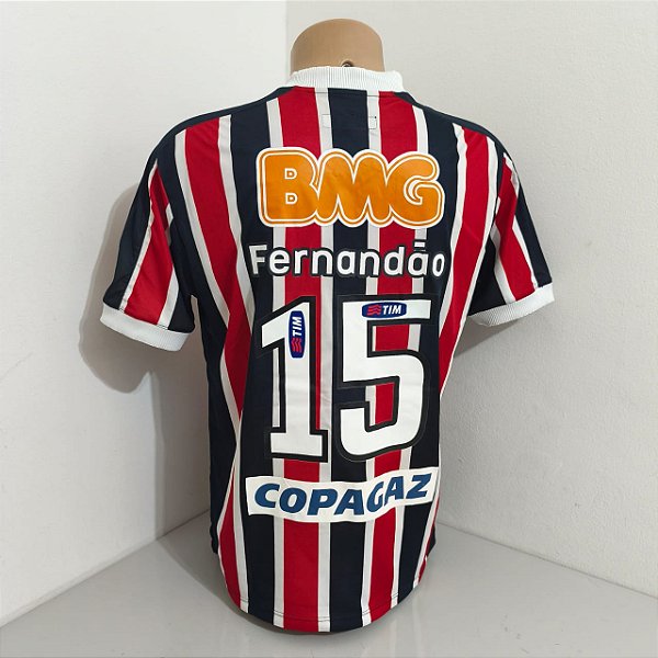 São Paulo 2011 Segundo Uniforme Tam G Fernandão