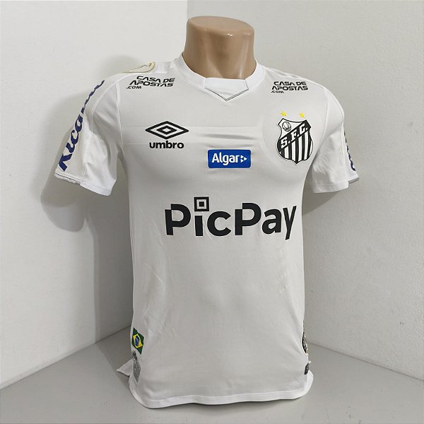 Santos 2019 Uniforme Titular Tam P Jean Mota