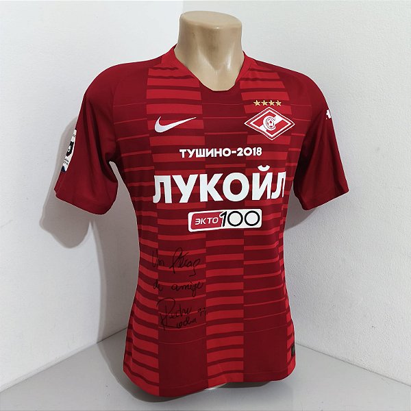 Spartak Moscow 2018 Uniforme Titular Tam M Pedro Rocha