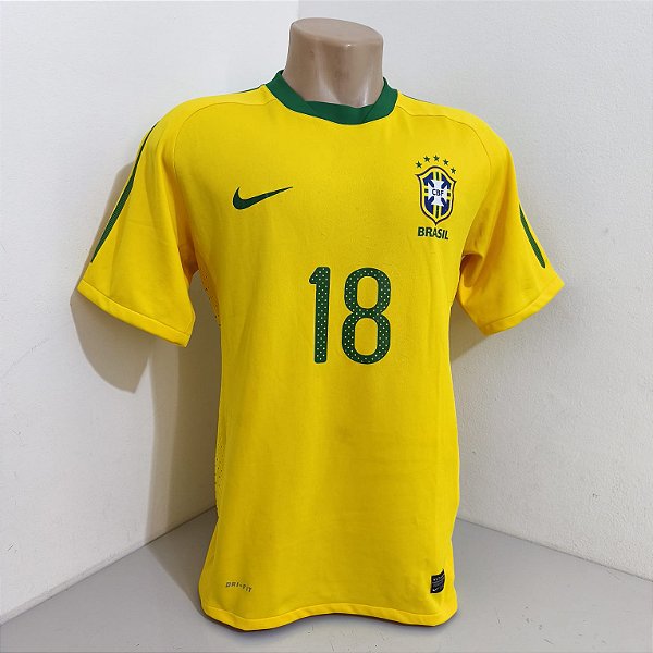 Brasil 2010 Uniforme Titular Tam G Jogador