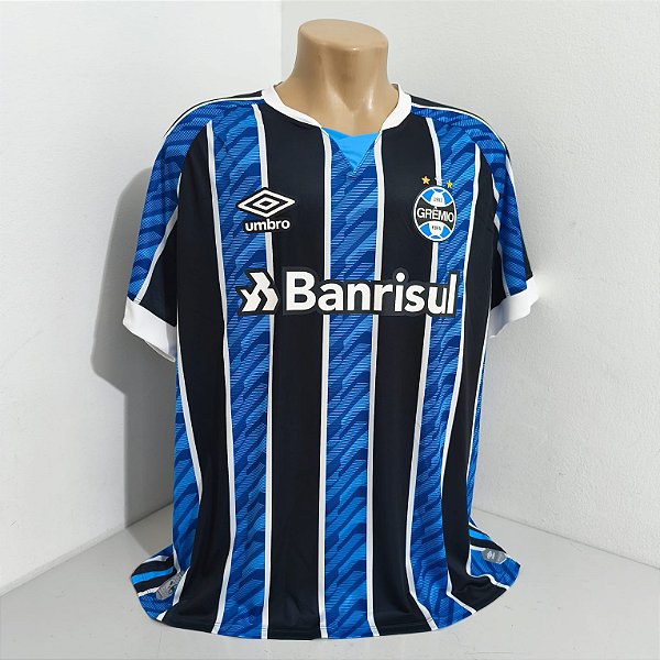 Grêmio 2020 Uniforme Titular Tam 3GG Nova