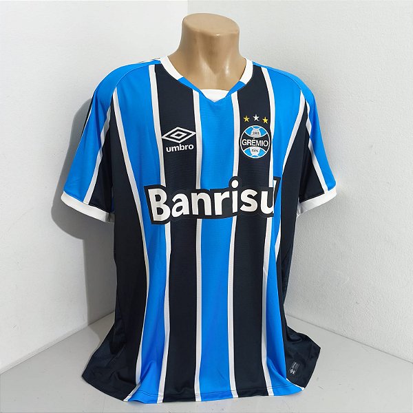 Grêmio 2016 Uniforme Titular Tam 4GG Nova