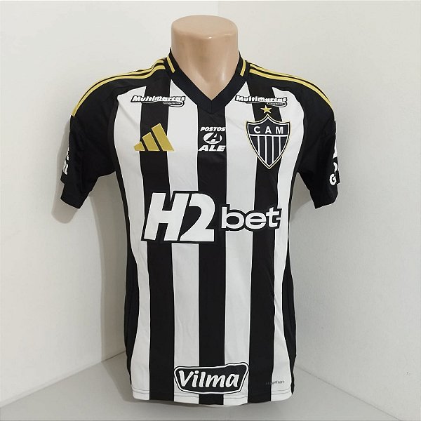 Atlético-MG 2025 Uniforme Titular Tam P Jogador