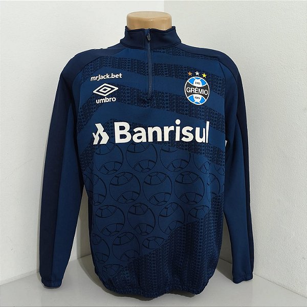Grêmio 2022 Moletom de Treino Tam G Azul