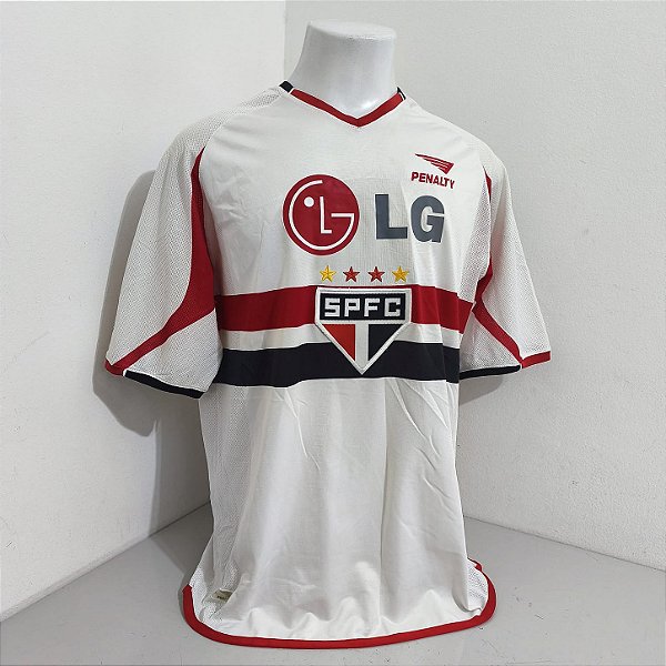 São Paulo 2002 Uniforme Titular Tam EG (GG)