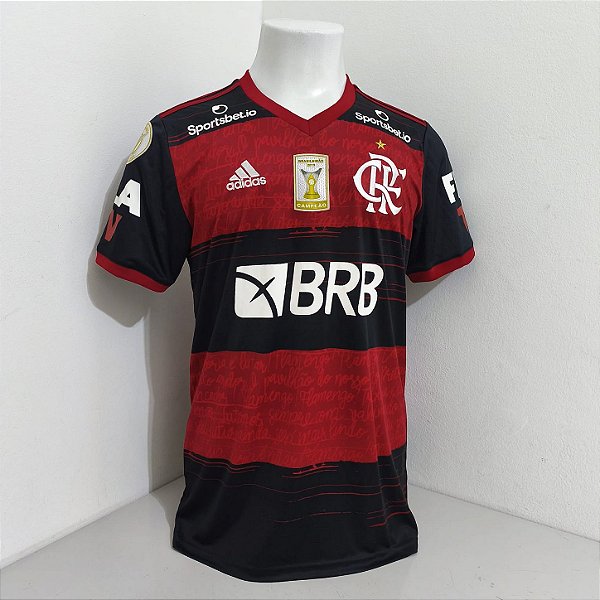 Flamengo 2020 Uniforme Titular Tam M Jogador