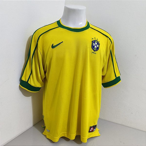 Brasil 1998 Uniforme Titular Tam G