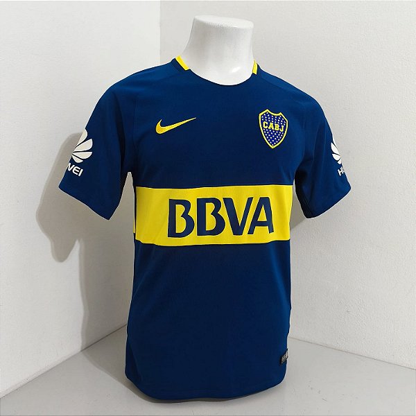 Boca Juniors 2017/18 Uniforme Titular Tam P