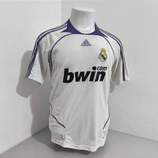 Real Madrid 2007/08 Uniforme Titular Tam P