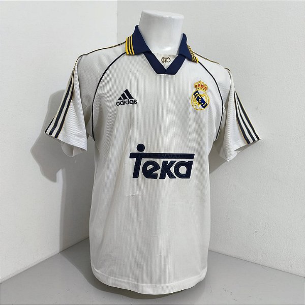 Real Madrid 1998/99 Uniforme Titular Tam M